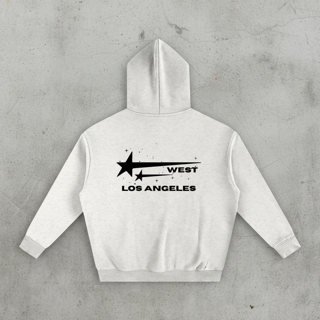 'STARSTRUCK' Oat Oversized Hoodie