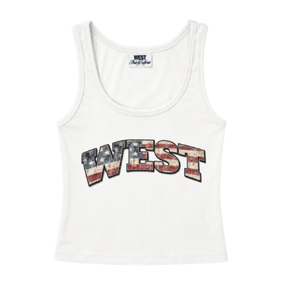 Americana Ribbed Tank