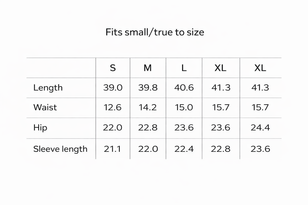 Size Guide