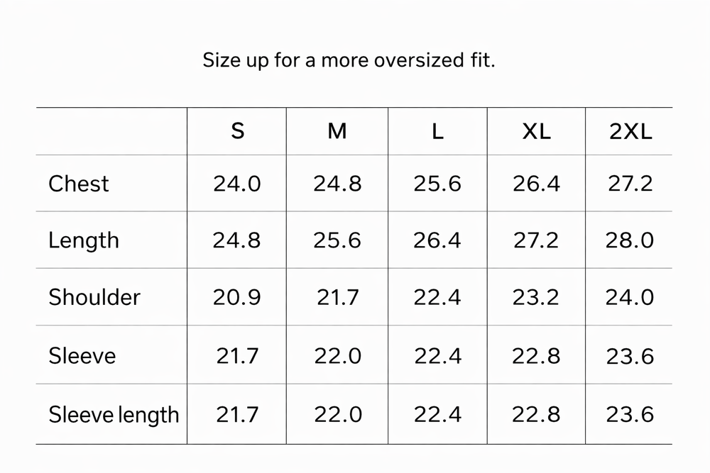 Size Guide