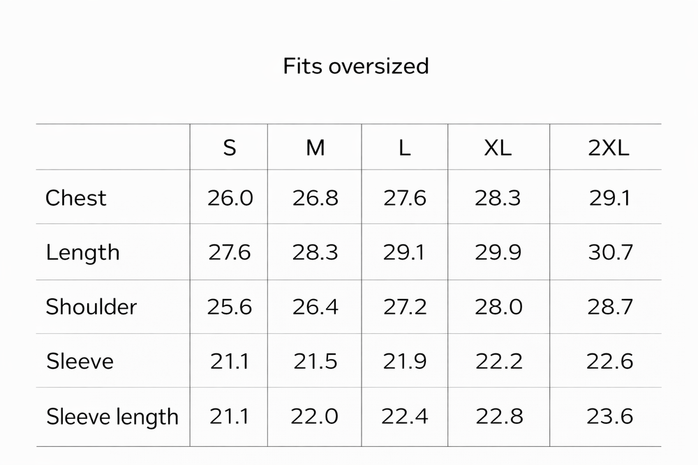 Size Guide