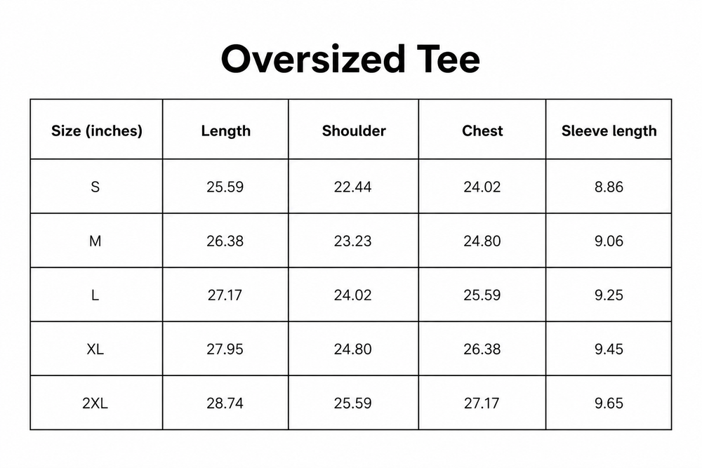 Size Guide