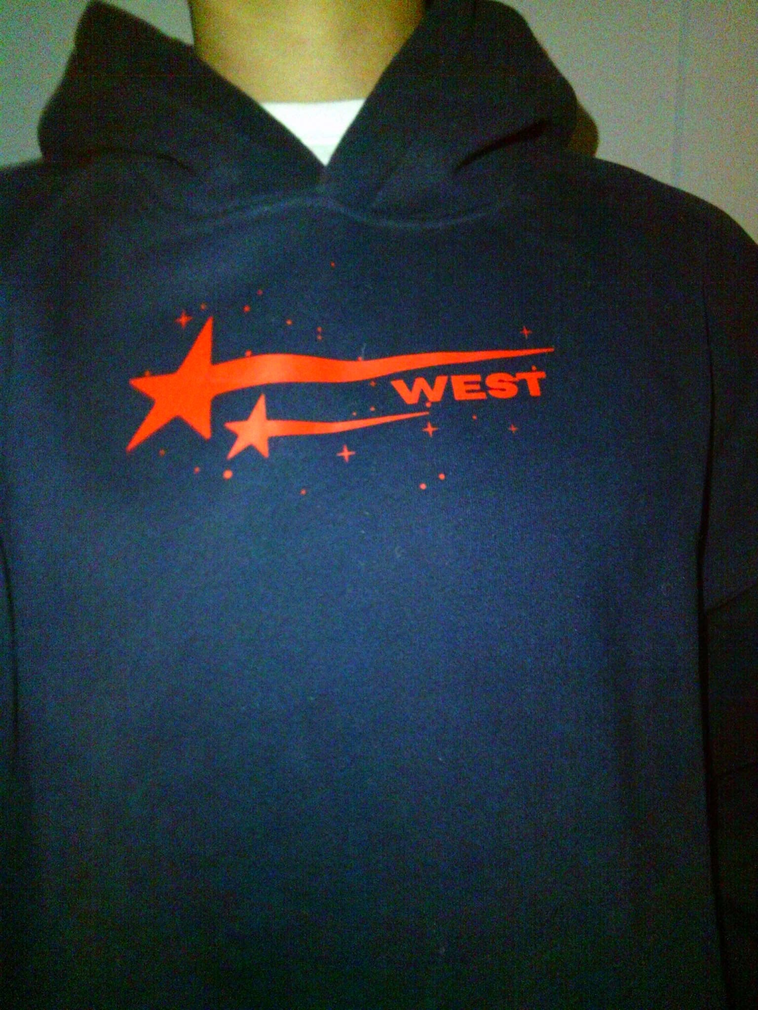 'STARSTRUCK' Navy Oversized Hoodie