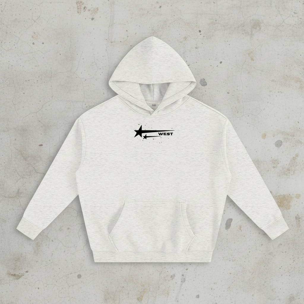 'STARSTRUCK' Oat Oversized Hoodie