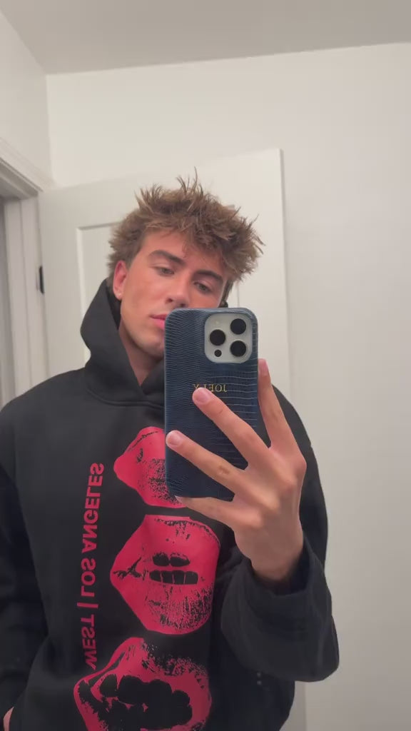 'BITE ME' Black Hoodie